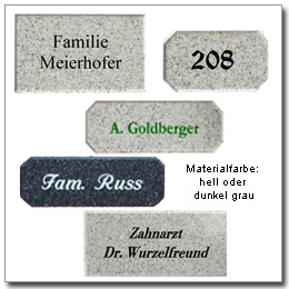 CORIAN (dunkel- od. hellgrau)